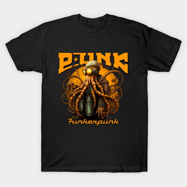 PUNK Atomic Octopus T-Shirt by Fuckinuts